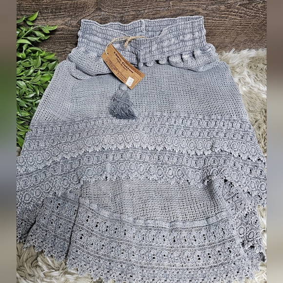 NWT Cotton Natural Boutique Skirt C - Picture 4 of 8